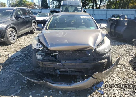 2012 Hyundai Elantra Gls from USA, damaged, VIN 5NPDH4AE4CH120967